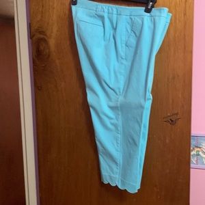 Talbots cropped pants 20W